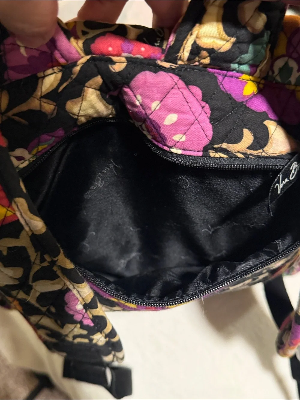 Vera Bradley | Quilted Cotton Campus Backpack in Retired “Suzani”Print Floral